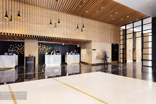 «Radisson Blu Olympiyskiy» лобби отеля